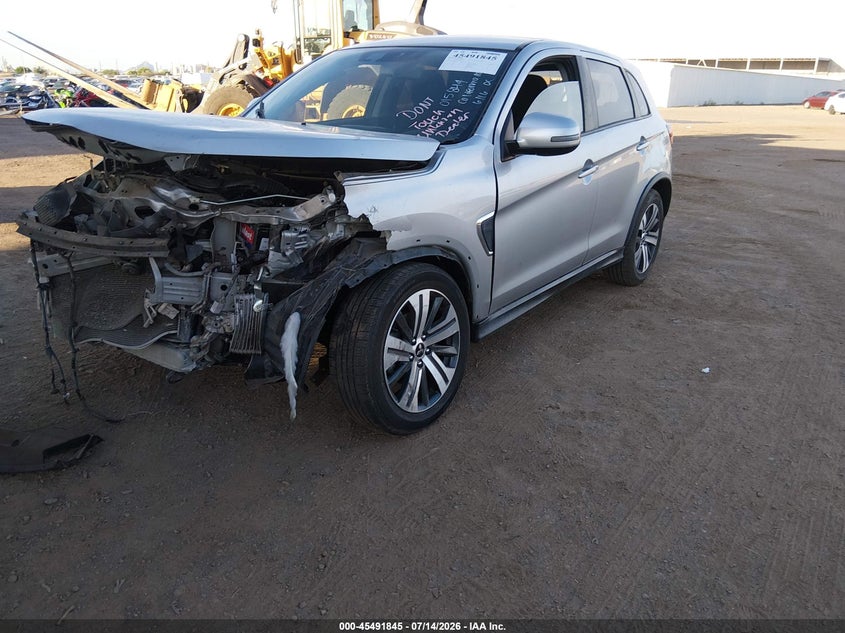 2021 Mitsubishi Outlander, Удар спереду, IAAI, VIN JA4APVAU4MU015849 — фото 2