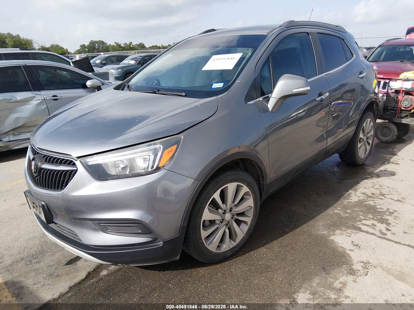 Vin: kl4cjasb3kb799272, lot: 45990043, buick encore fwd preferred 20192