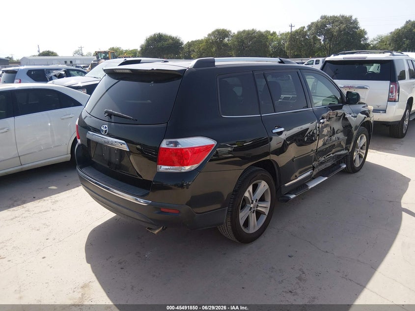 Vin: 5tdyk3eh1cs053675, lot: 45990047, toyota highlander limited v6 20124
