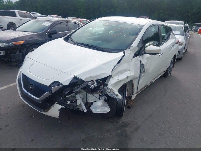 Vin: 1n4bz1cvxnc560597, lot: 45990061, nissan leaf sv plus 62 kwh 20222