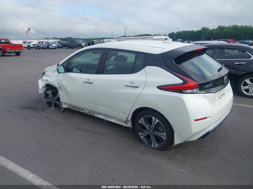 Vin: 1n4bz1cvxnc560597, lot: 45990061, nissan leaf sv plus 62 kwh 20223