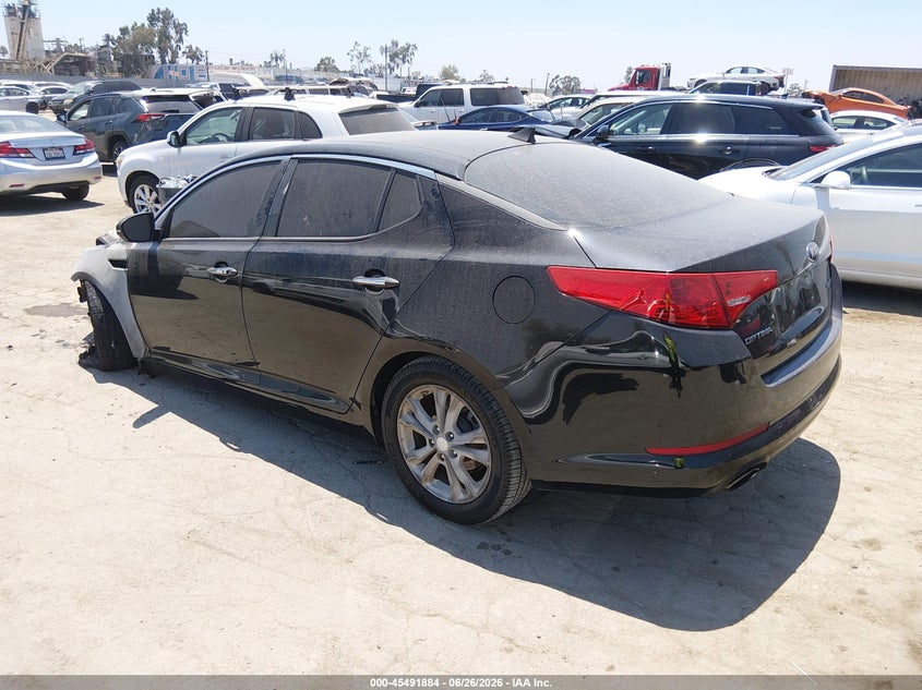 Vin: 5xxgn4a78dg214144, lot: 45990081, kia optima ex 20133