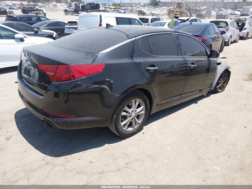 Vin: 5xxgn4a78dg214144, lot: 45990081, kia optima ex 20134