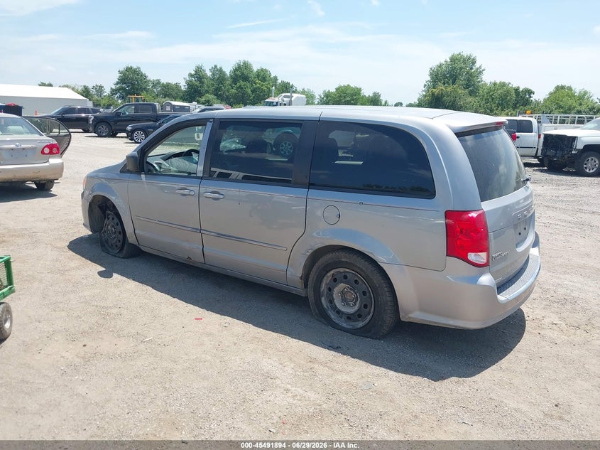 Vin: 2c4rdgbg6er353323, lot: 45990091, dodge grand caravan se 20143