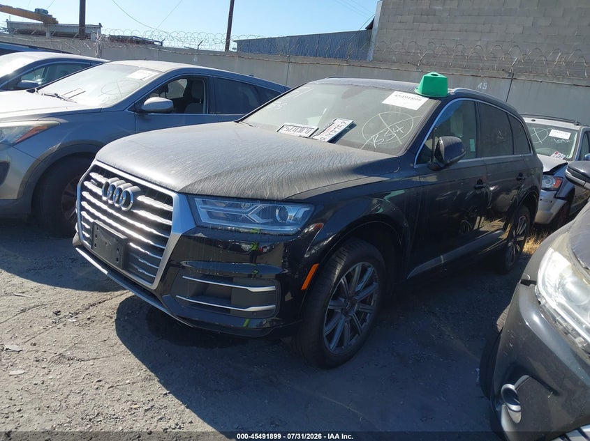 Vin: wa1ahaf72kd018903, lot: 45990096, audi q7 45 premium 20192