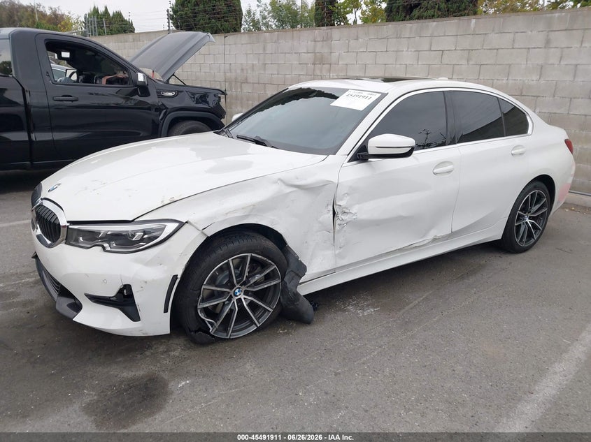 Vin: 3mw5r1j04n8c77812, lot: 45990108, bmw 330i 20222