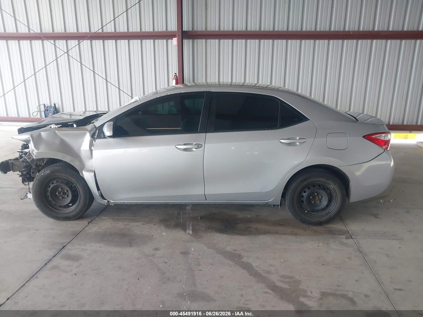 2014 TOYOTA COROLLA SEDAN 1.8L I-4 DOHC, VVT, 132HP