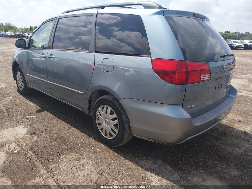 2005 TOYOTA SIENNA VAN 3.3L V-6 DOHC, VVT, 230HP