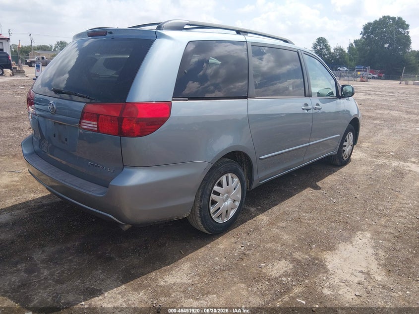 2005 TOYOTA SIENNA VAN 3.3L V-6 DOHC, VVT, 230HP