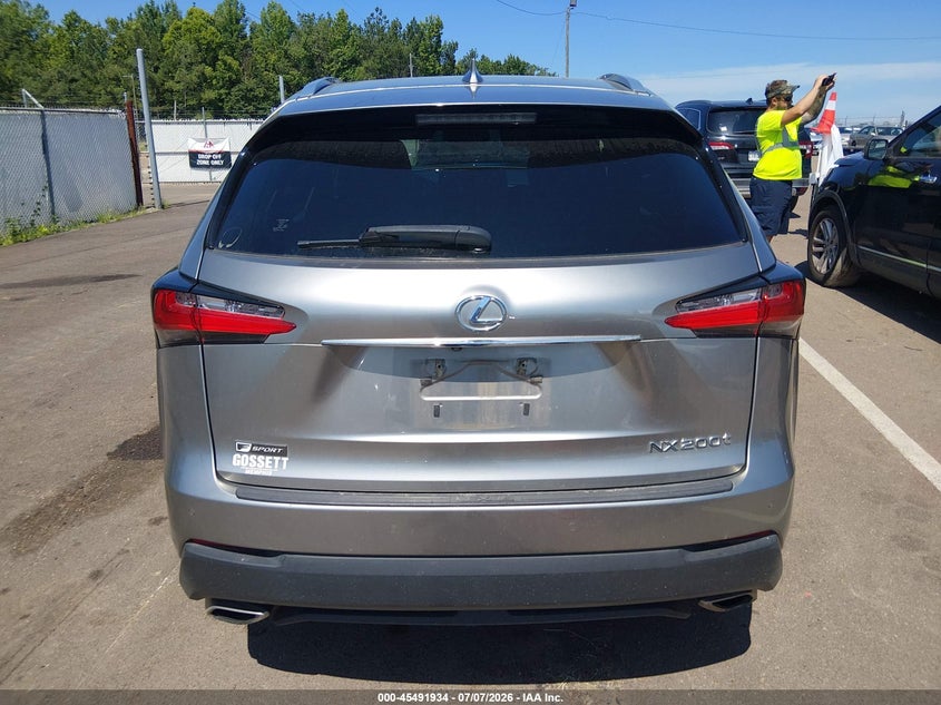 2016 Lexus Nx 200T F Sport VIN: JTJYARBZ4G2035121 Lot: 45491934