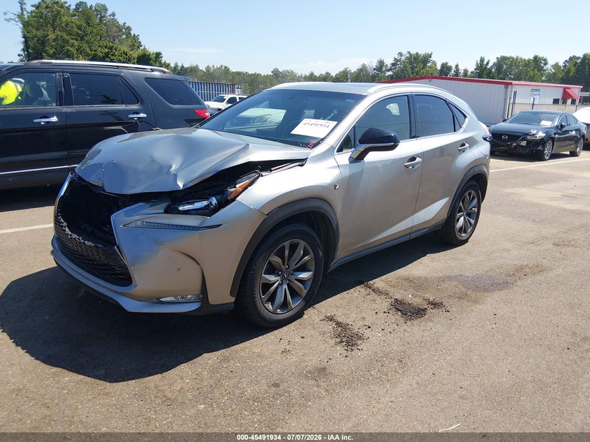 Vin: jtjyarbz4g2035121, lot: 45990131, lexus nx 200t f sport 20162