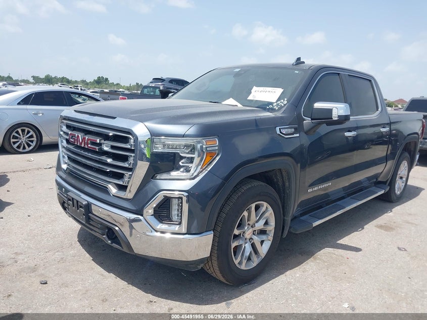 2021 Gmc Sierra 1500 2wd  Short Box Slt 1GTP8DED4MZ145747 photo 1