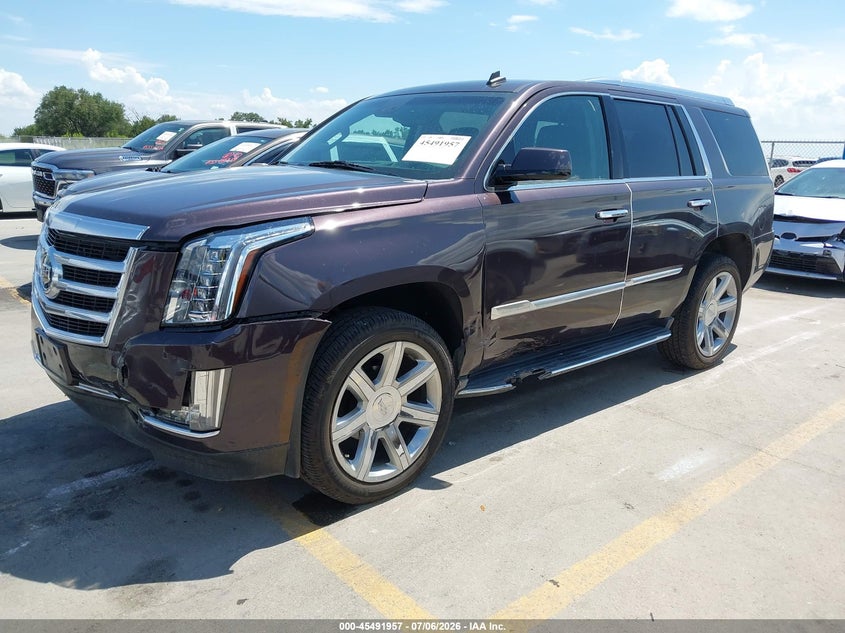 2015 Cadillac Escalade, Лівий бік, IAAI, VIN 1GYS3BKJ2FR243860 — фото 2