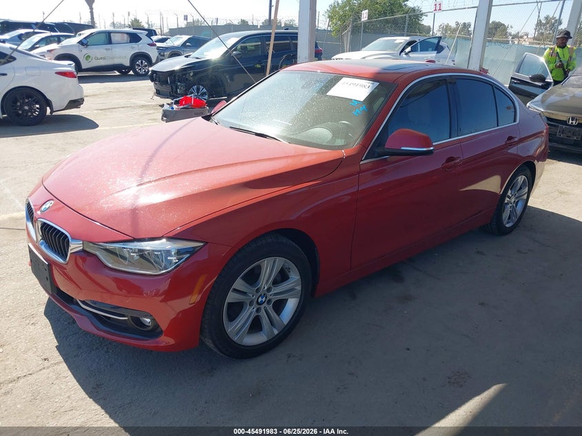 Vin: wba8b9c54jk676933, lot: 45990180, bmw 330i 20182