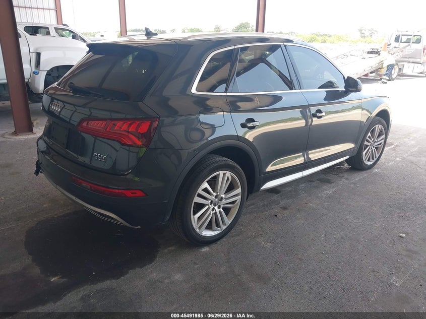 Vin: wa1bnafy6j2159750, lot: 45990182, audi q5 2.0t premium 20184