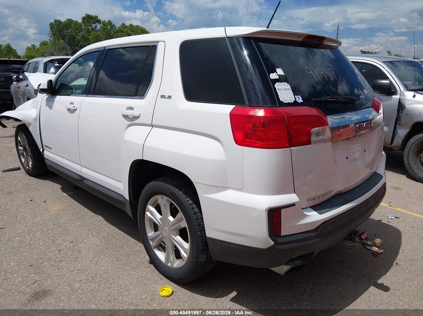 Vin: 2gkalmek2h6256628, lot: 45990194, gmc terrain sle-1 20173