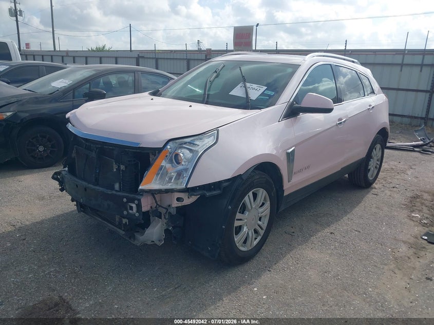 Vin: 3gyfnbe39es536952, lot: 45990239, cadillac srx luxury collection 20142