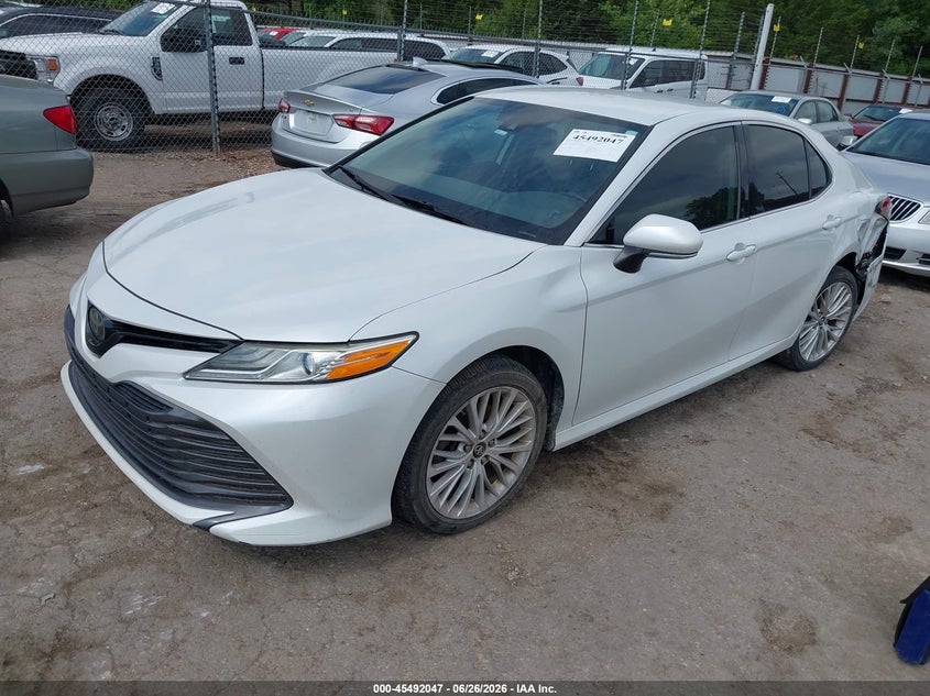 2019 Toyota Camry Xle, Левый бок, IAAI, VIN 4T1B11HK1KU797738 — фото 2