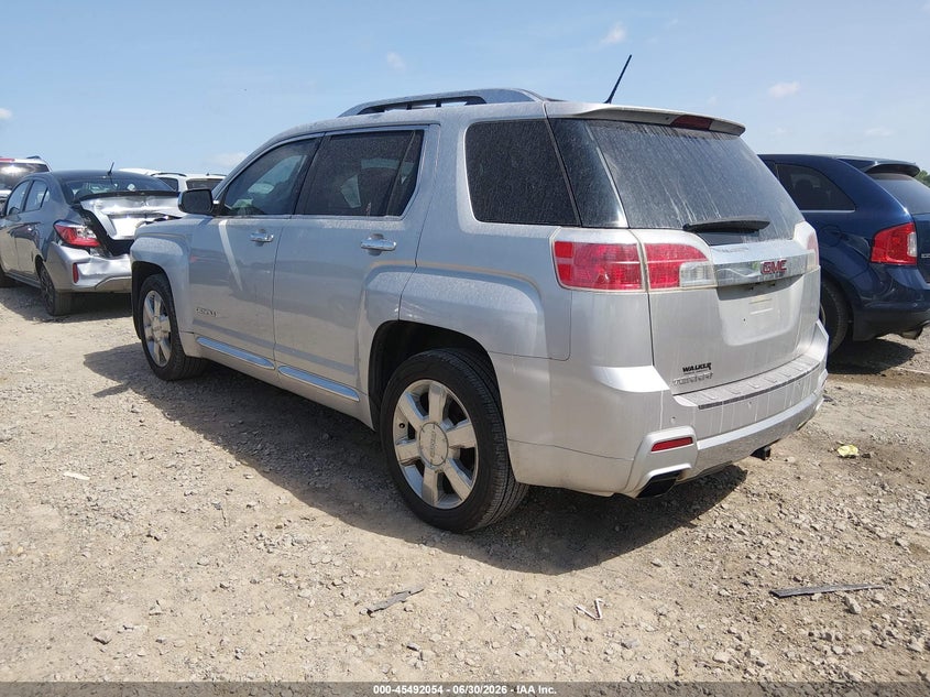 Vin: 2gkflue37e6282121, lot: 45990251, gmc terrain denali 20143