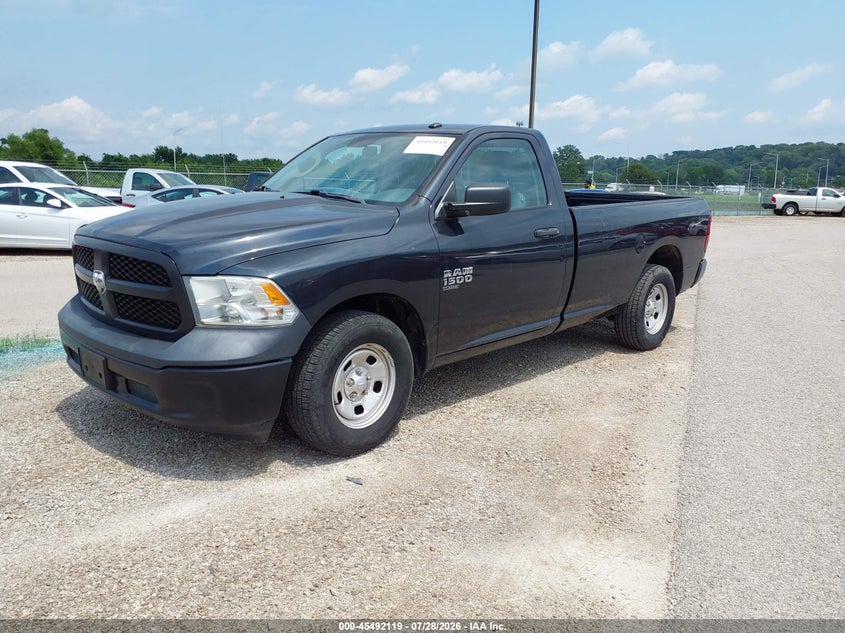 2019 RAM 1500, Обычный износ, IAAI, VIN 3C6JR6DG8KG502815 — фото 2