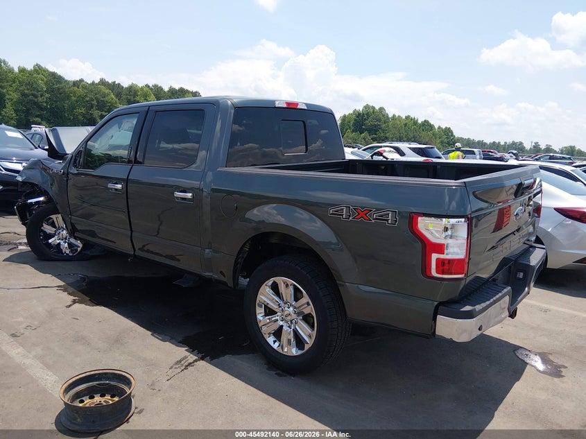 Vin: 1ftew1eg6jkc67407, lot: 45990337, ford f-150 xlt 20183