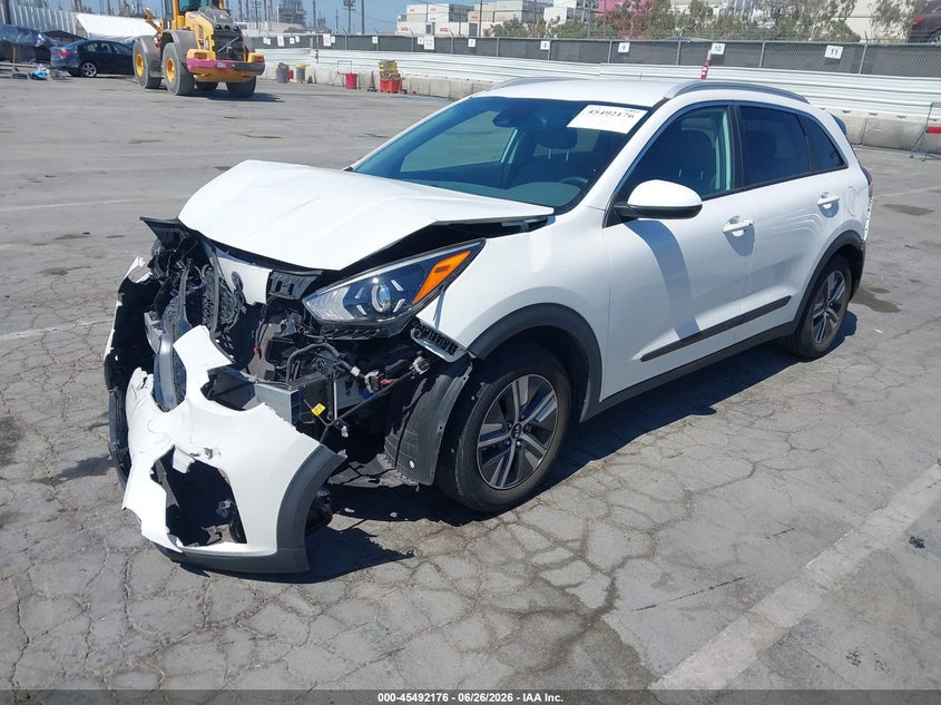 Vin: kndcb3lc6m5487972, lot: 45990373, kia niro lxs 20212