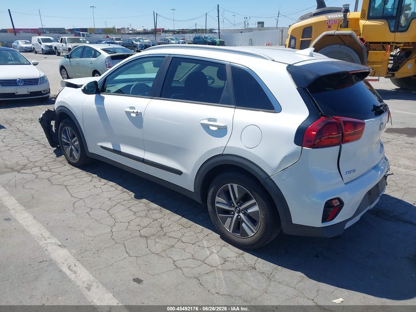 Vin: kndcb3lc6m5487972, lot: 45990373, kia niro lxs 20213
