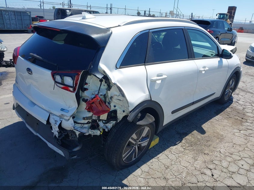 Vin: kndcb3lc6m5487972, lot: 45990373, kia niro lxs 20214