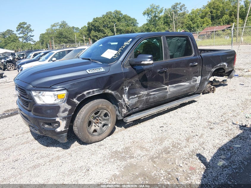 Vin: 1c6srfft2ln177490, lot: 45990391, ram 1500 big horn  4x4 5'7 box 20202