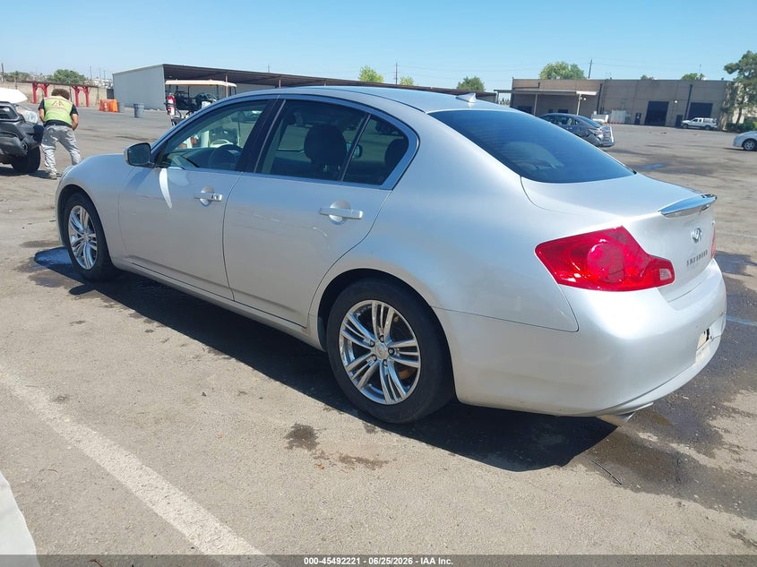 Vin: jn1dv6apxcm700626, lot: 45990418, infiniti g25 journey 20123