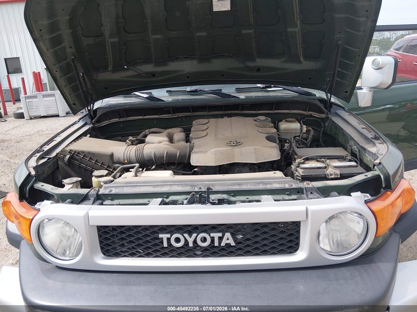 2010 Toyota Fj Cruiser VIN: JTEBU4BF5AK074201 Lot: 45492235