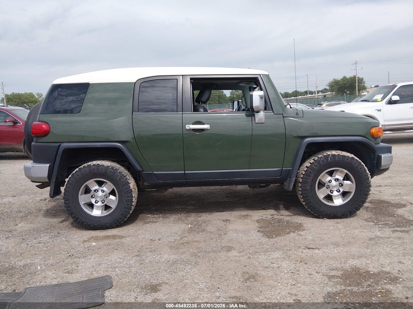 2010 Toyota Fj Cruiser VIN: JTEBU4BF5AK074201 Lot: 45492235
