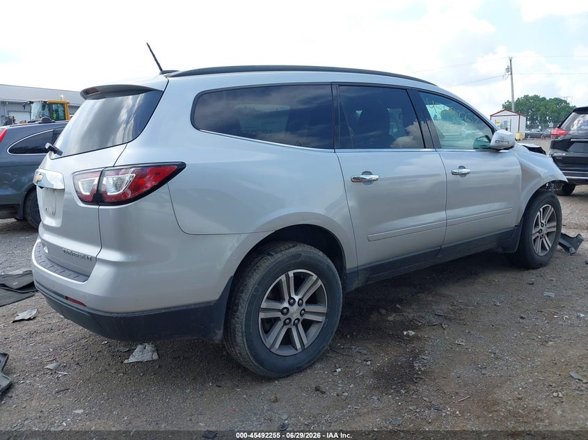 Vin: 1gnkrgkd4gj144685, lot: 45990452, chevrolet traverse 1lt 20164