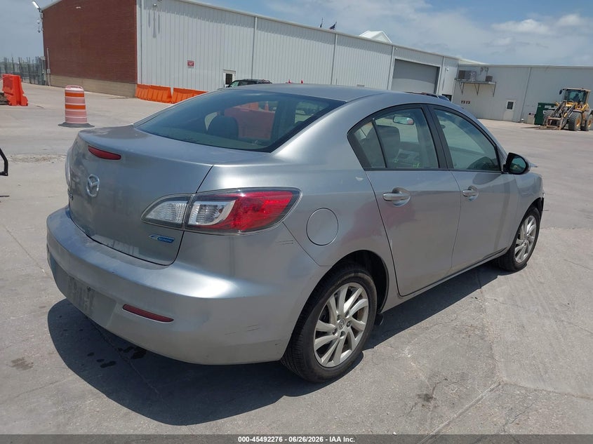Vin: jm1bl1v87c1685410, lot: 45990473, mazda mazda3 i touring 20124
