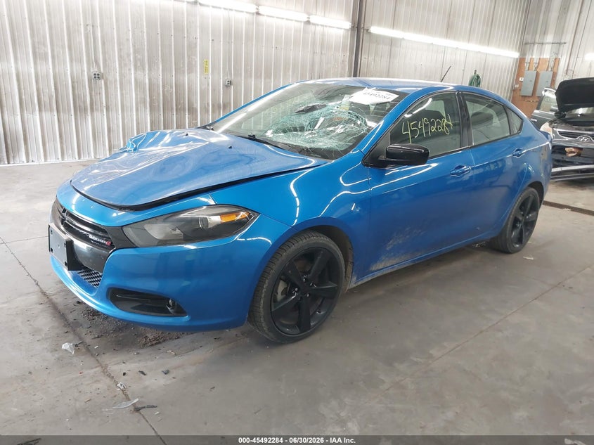 Vin: 1c3cdfbb5gd571011, lot: 45990481, dodge dart sxt 20162