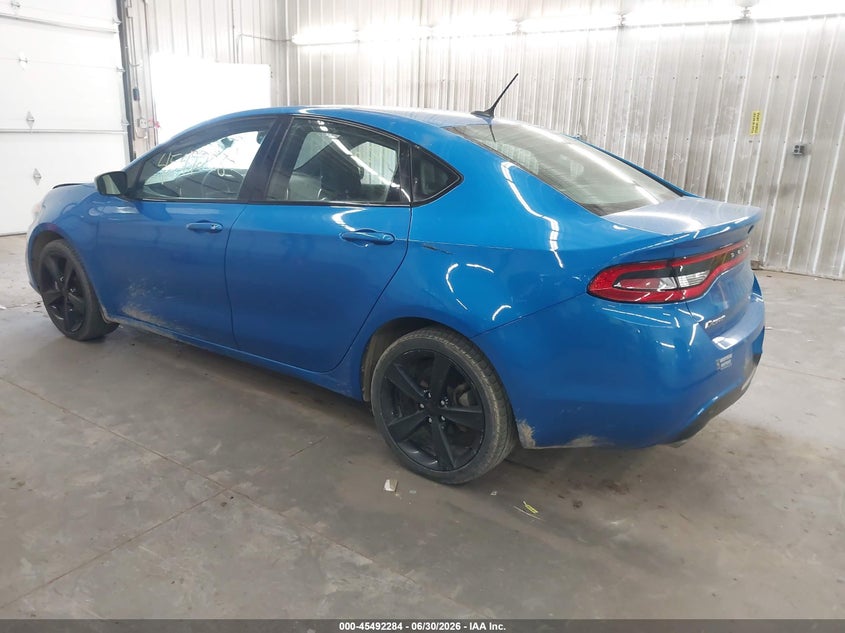 Vin: 1c3cdfbb5gd571011, lot: 45990481, dodge dart sxt 20163