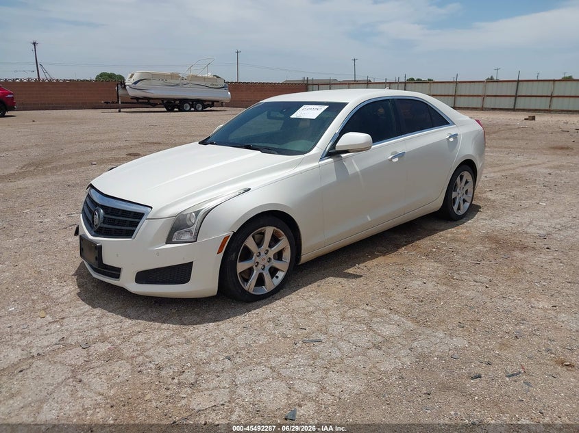2013 CADILLAC ATS SEDAN 2.5L I-4 DI, DOHC, VVT, 202HP