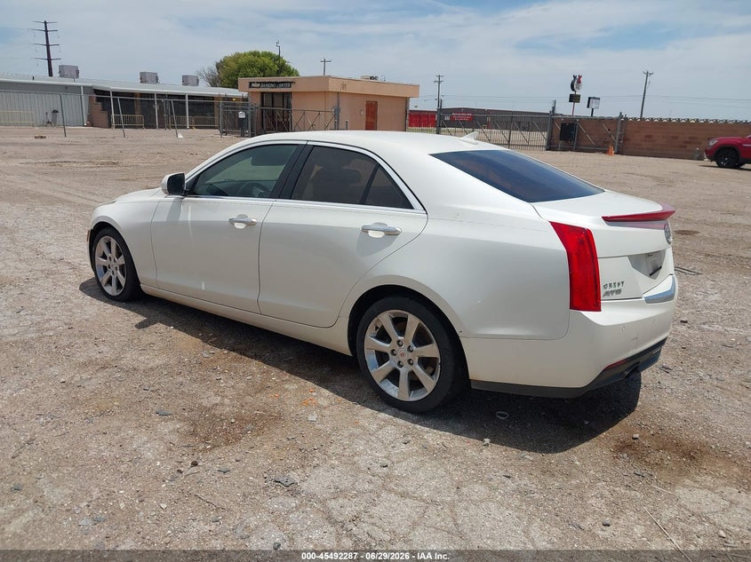 2013 CADILLAC ATS SEDAN 2.5L I-4 DI, DOHC, VVT, 202HP