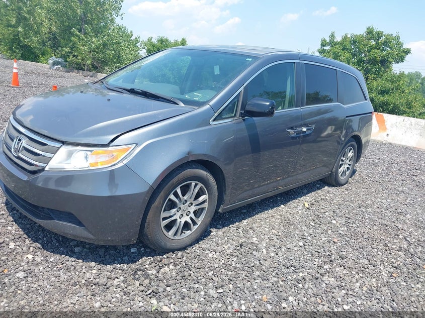 2013 Honda Odyssey Ex-L 5FNRL5H68DB040788 photo 1