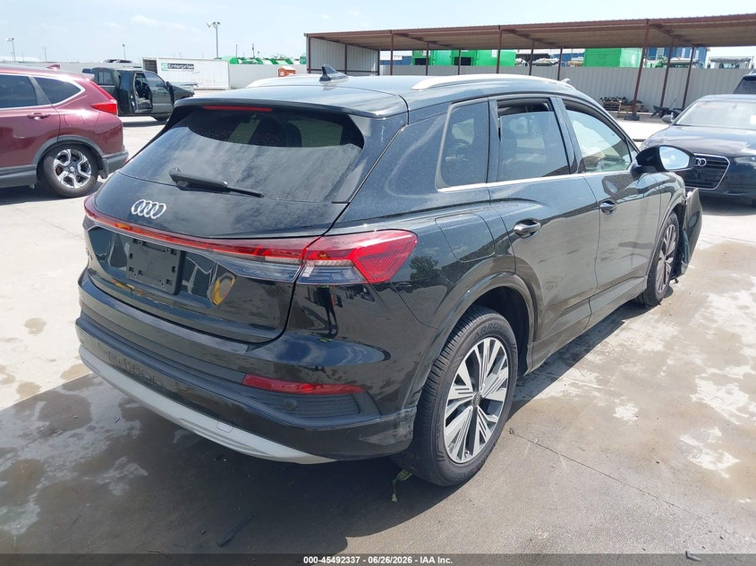 Vin: wa1bcbfz9pp025265, lot: 45990534, audi q4 e-tron premium plus 40 rwd 20234