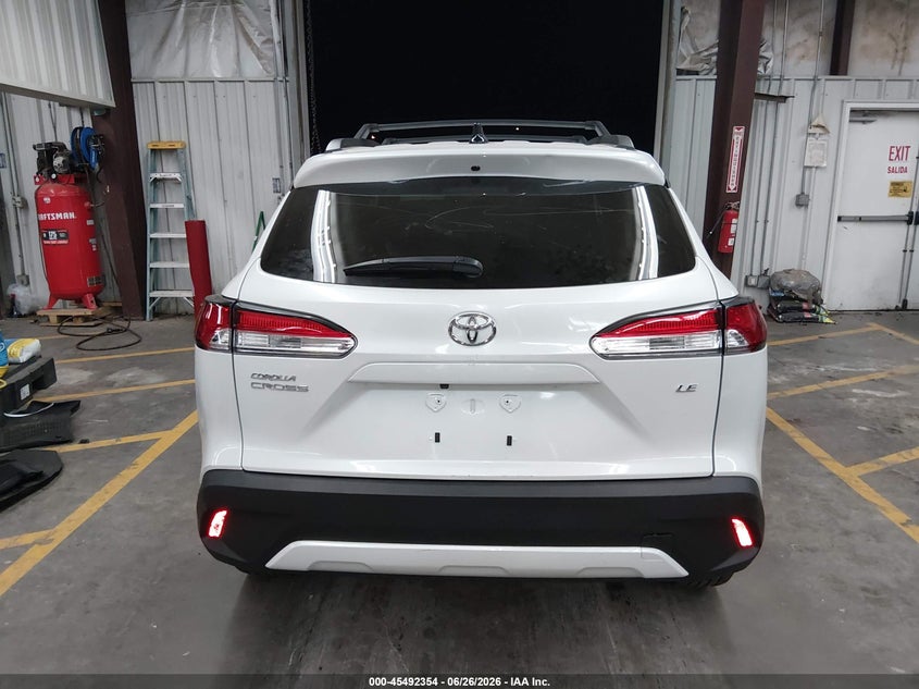 2025 Toyota Corolla Cross Le VIN: 7MUCAAAG0SV125954 Lot: 45492354