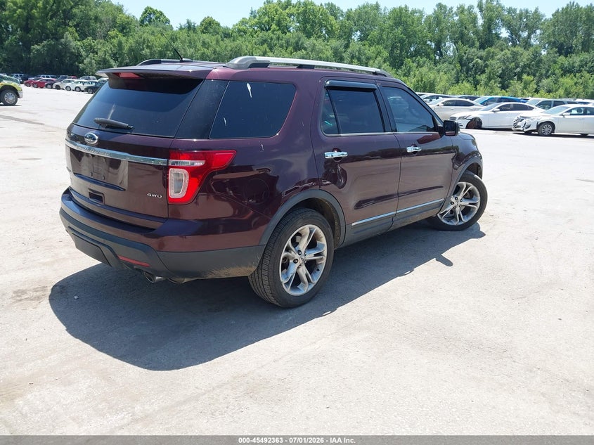 Vin: 1fmhk8f85bga01532, lot: 45990560, ford explorer limited 20114
