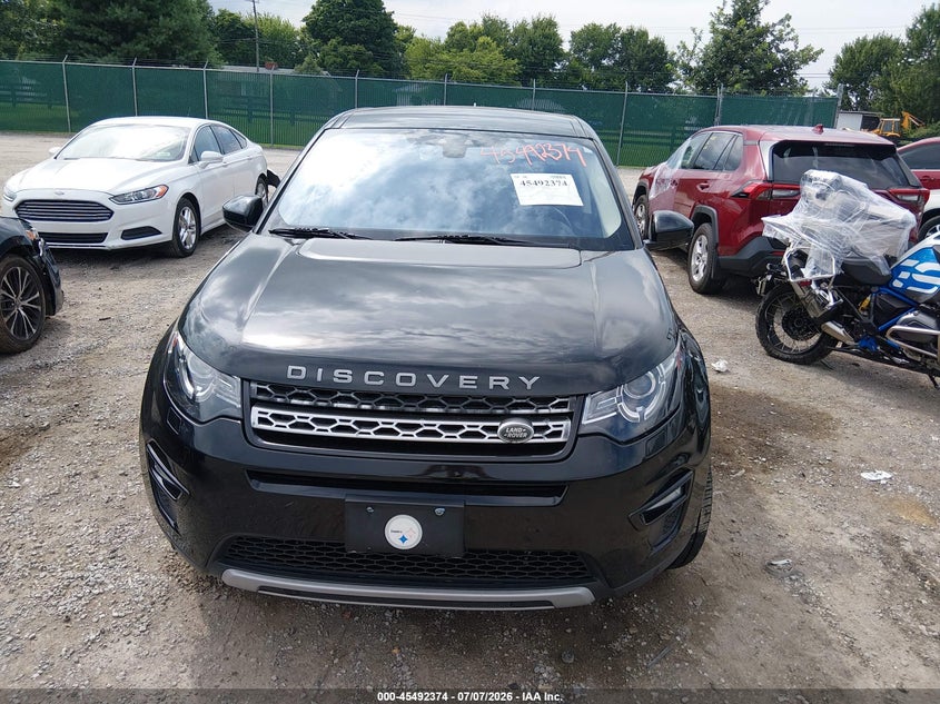 2019 Land Rover Discovery Sport Hse/Landmark Edition VIN: SALCR2FX3KH794931 Lot: 45492374