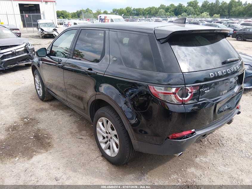 Vin: salcr2fx3kh794931, lot: 45990571, land rover discovery sport hse/landmark edition 20193