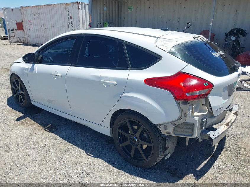 Vin: 1fadp3l99hl260602, lot: 45990585, ford focus st 20173