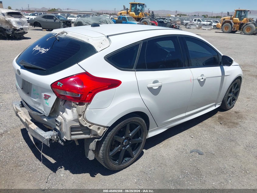 Vin: 1fadp3l99hl260602, lot: 45990585, ford focus st 20174