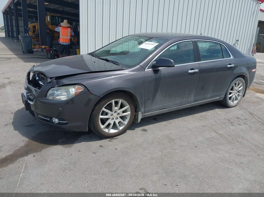 2011 Chevrolet Malibu, Front End, IAAI, VIN 1G1ZE5E12BF278513 — photo 2