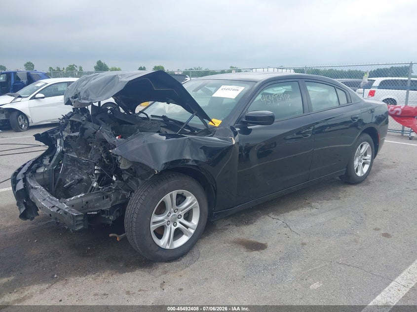 2019 DODGE CHARGER auction photo 2