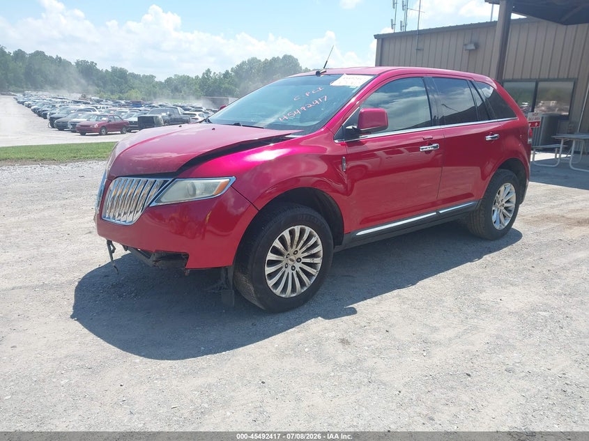 Vin: 2lmdj6jk7bbj01488, lot: 45990614, lincoln mkx 20112
