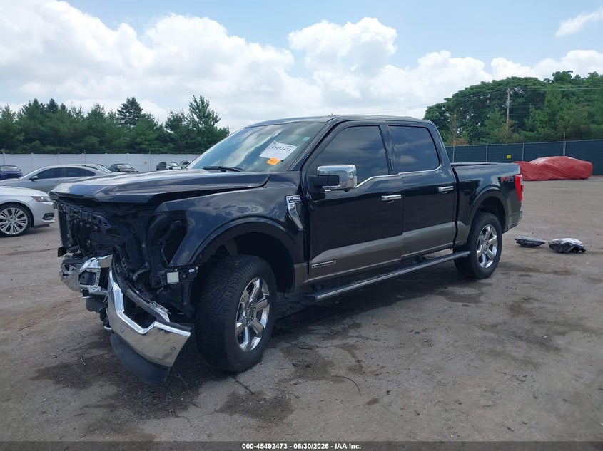 Vin: 1ftfw1ed5mfc05410, lot: 45990670, ford f-150 king ranch/lariat/limited/platinum/xl/xlt 20212